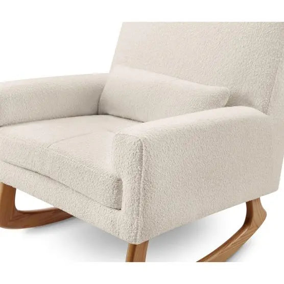 Nursery Works SLEEPYTIME Rocker in Boucle with Light Legs Hello