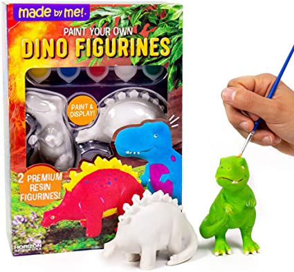 Paint Your Own Dino Figurines