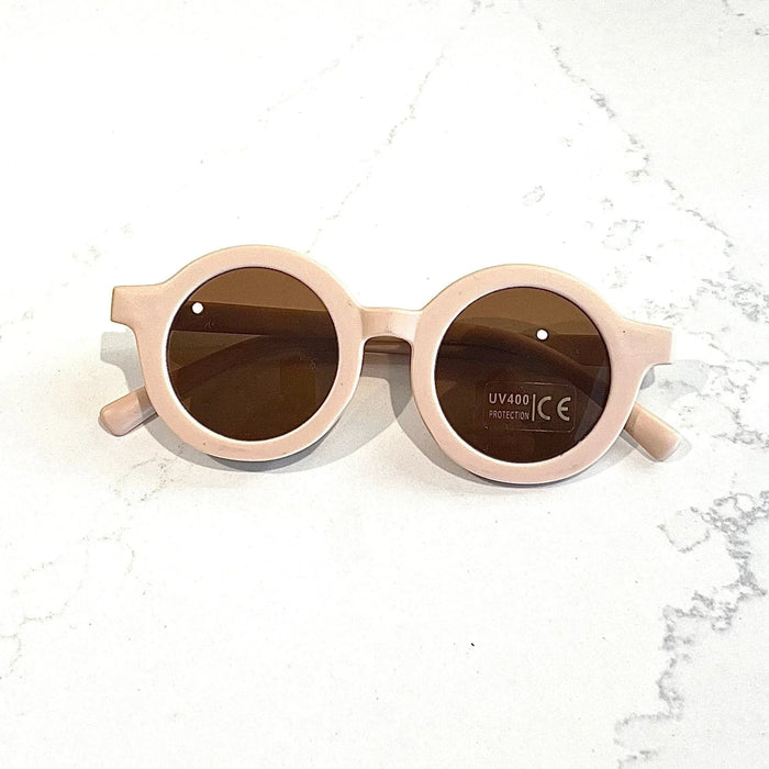 Sugar + Maple Round Sunglasses- Petal