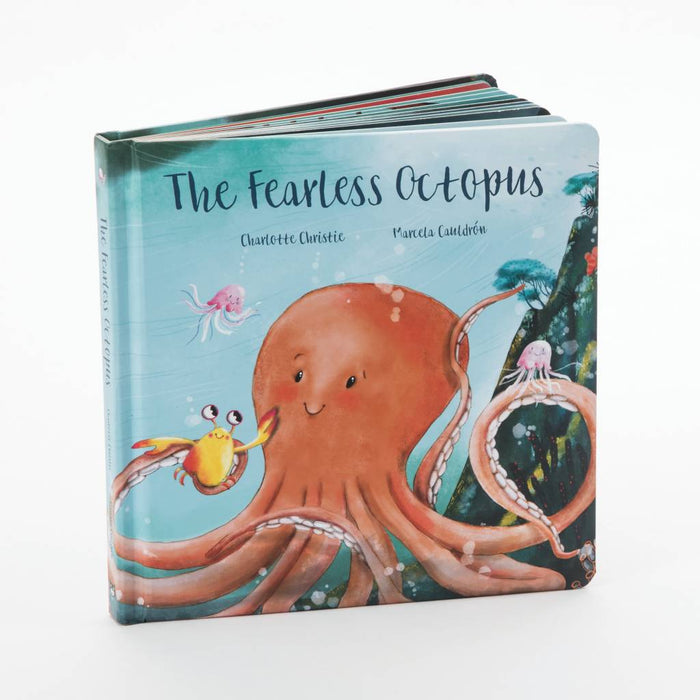 Jellycat- O’dell the Fearless Octopus Board Book