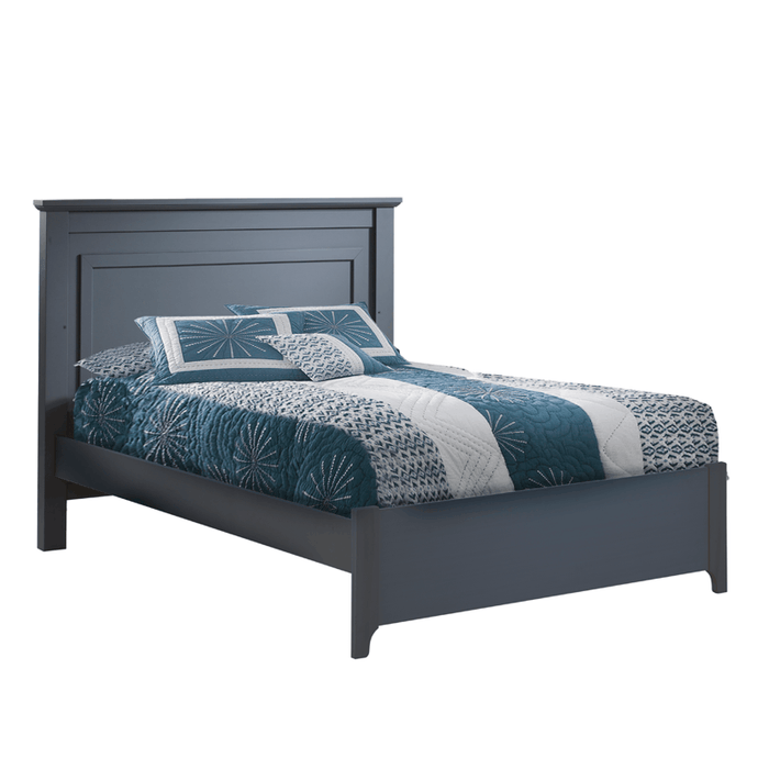 Natart Taylor Double Bed 54″ (low profile footboard)Graphite