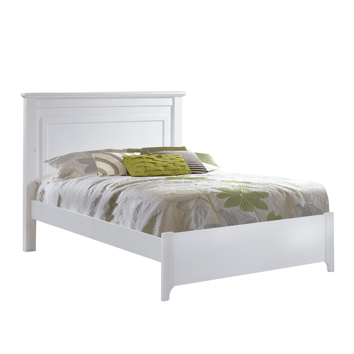 Natart Taylor Double Bed 54″ (low profile footboard)White